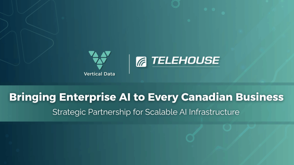 Telehouse Canada and Vertical Data announce strategic partnership to accelerate AI infrastructure deployment across Canada
