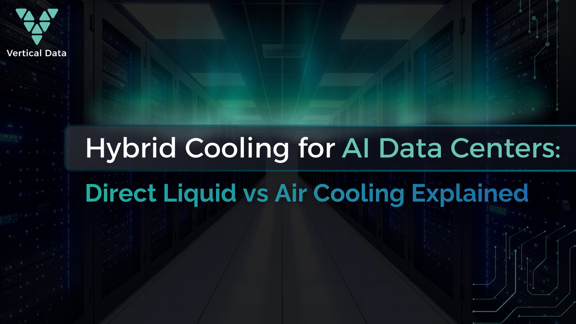 Hybrid Cooling for AI Data Centers: Direct Liquid vs. Air Cooling Explained