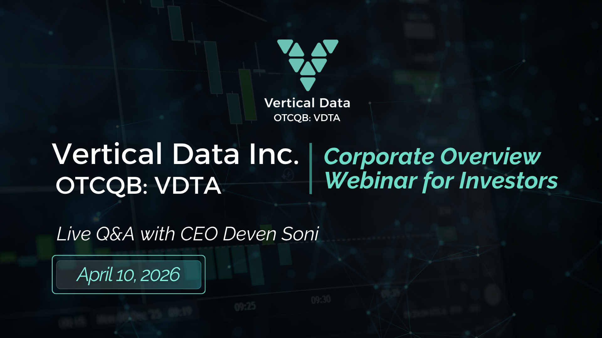 Vertical Data Inc. to Host Corporate Overview Webinar for Investors